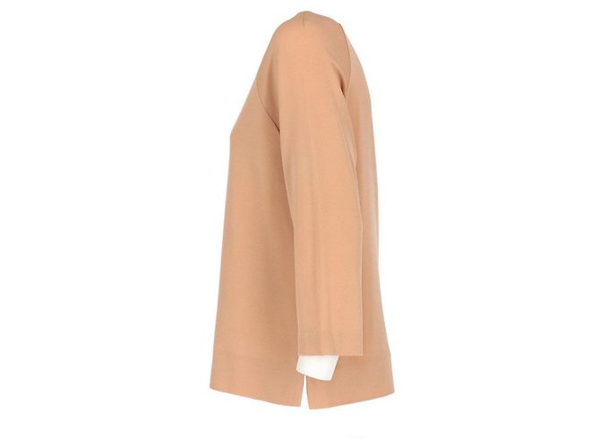 Missoni Beige Strickpullover mit V Ausschnitt - Ansicht 2