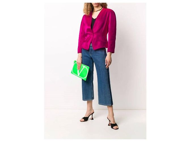 Yves Saint Laurent Giacca anni '80 Rosa - vista 2