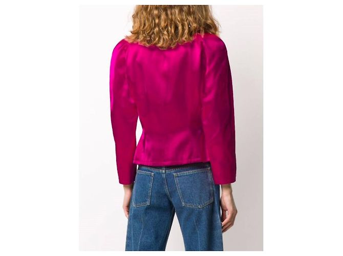 Yves Saint Laurent Giacca anni '80 Rosa - vista 4