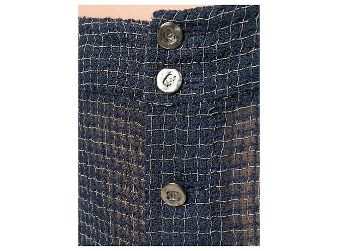 Top Chanel primi anni 2000 Blu - vista 4