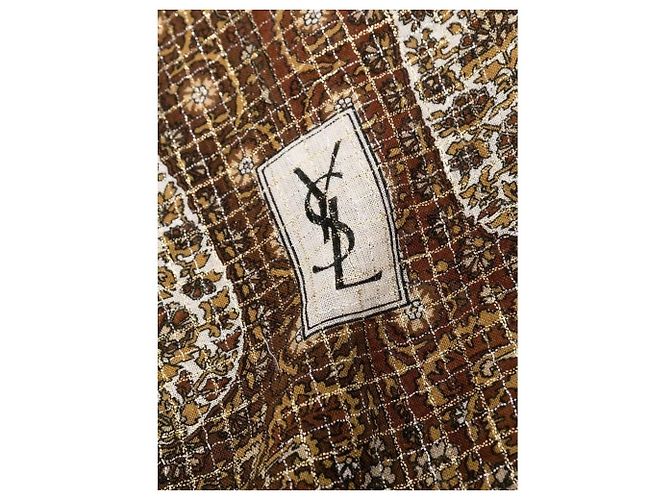 Yves Saint Laurent Sciarpa anni '70 Multicolore - vista 3