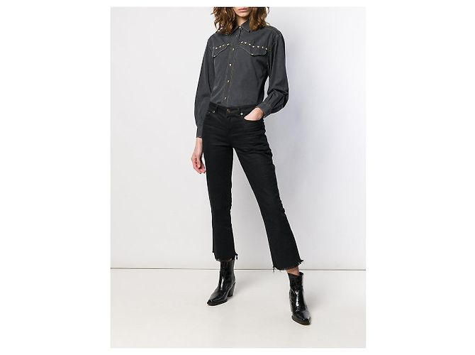 Camisa Versace Jeans Couture de algodón gris - vista 2