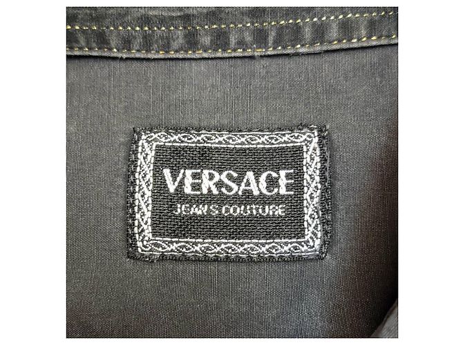 Camisa Versace Jeans Couture de algodón gris - vista 6
