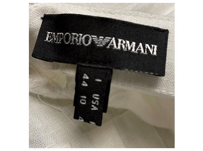 Top Giorgio Armani Y2K Blanco - vista 6