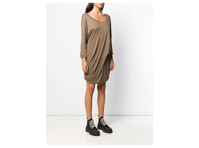 Maison Martin Margiela 90s Dress Brown - view 3