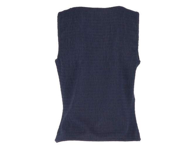 Top Giorgio Armani anni '90 Blu - vista 3