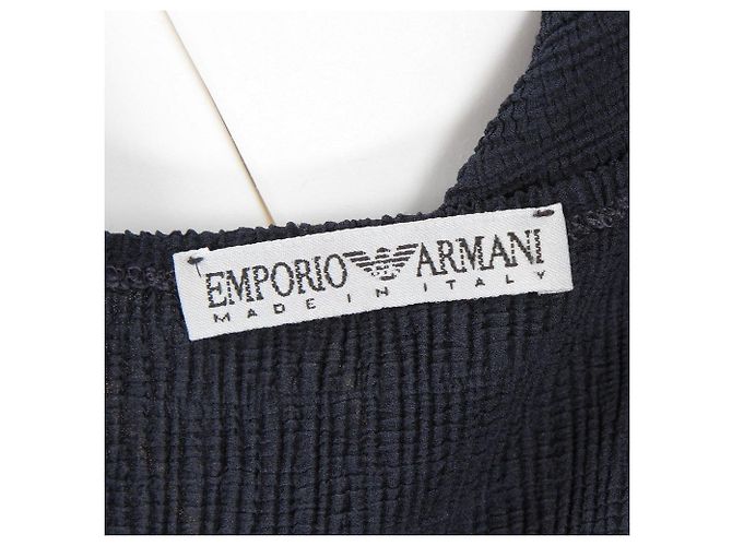 Top Giorgio Armani anni '90 Blu - vista 5