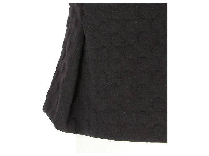 Jil Sander Polka Dot Jacquard Top Schwarz - Ansicht 6