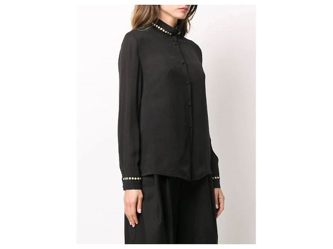 Camicia Giorgio Armani anni '90 Nero - vista 4