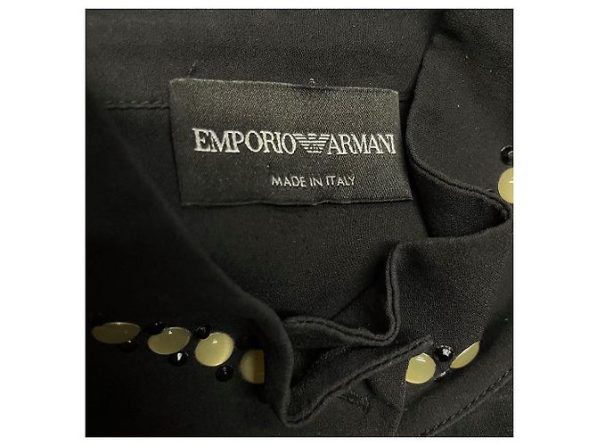 Camicia Giorgio Armani anni '90 Nero - vista 6