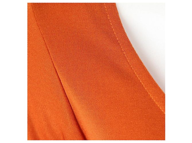 Yves Saint Laurent 70s Top Orange - Ansicht 5