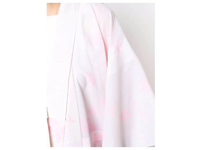 Autre Marque A.N.G.E.L.O. Kimono Vintage Cult 80s Bianco - vista 5