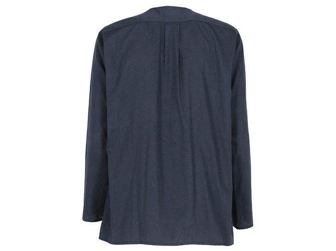Blusa Kenzo Jap de algodón azul petróleo - vista 3