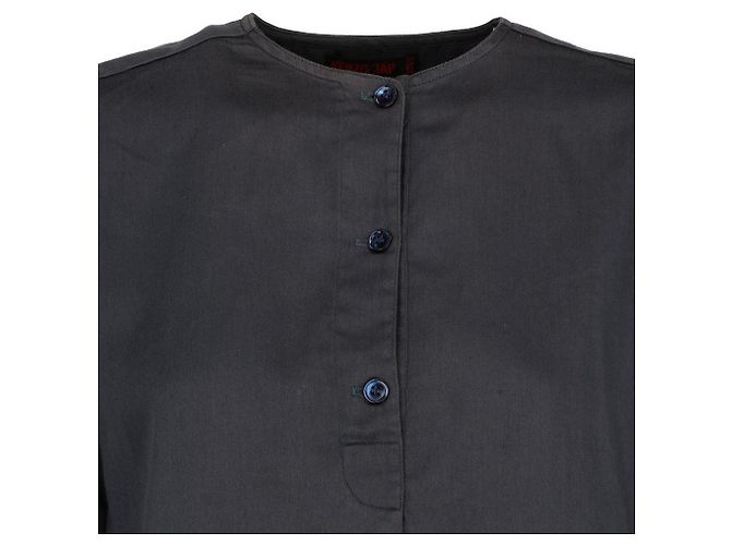 Blusa Kenzo Jap de algodón azul petróleo - vista 5