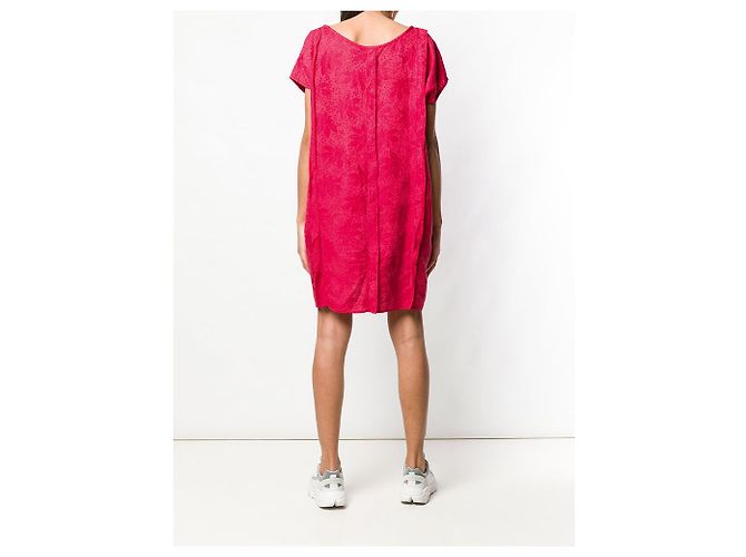 Autre Marque Gianni Versace Tunika Kleid Fuchsia Blumenmuster Pink - Ansicht 4