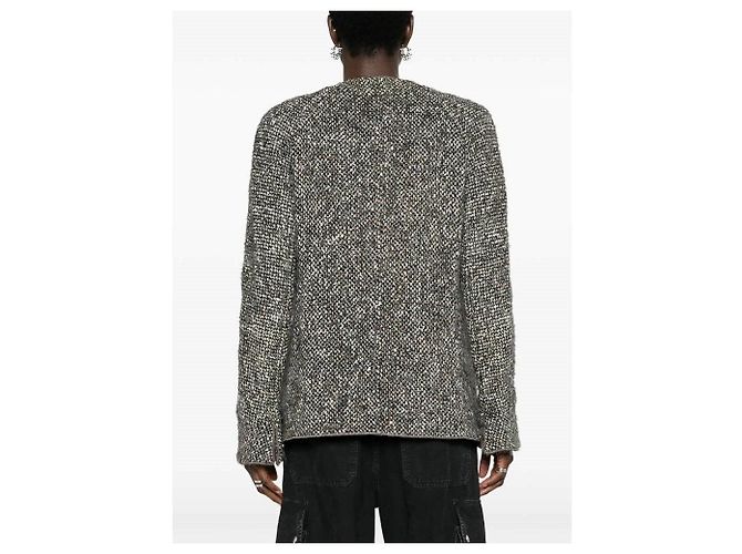 Chanel Bouclé Wolljacke Mehrfarbig Mehrfarben - Ansicht 4