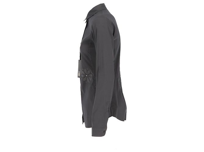 Autre Marque Camisa Marithé + François Girbaud 2000s Cinza - vista 2