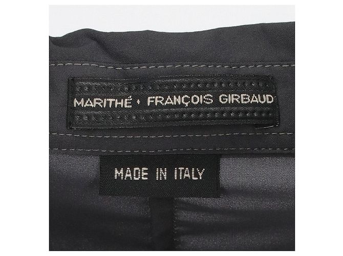 Autre Marque Camisa Marithé + François Girbaud 2000s Cinza - vista 8