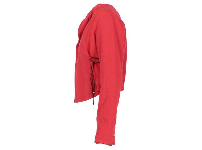 Autre Marque Chaqueta Marithé + François Girbaud 2000s Roja - vista 2