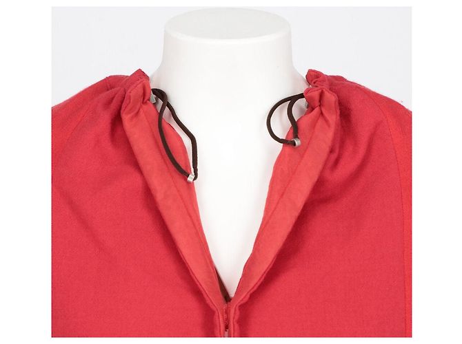 Autre Marque Chaqueta Marithé + François Girbaud 2000s Roja - vista 5
