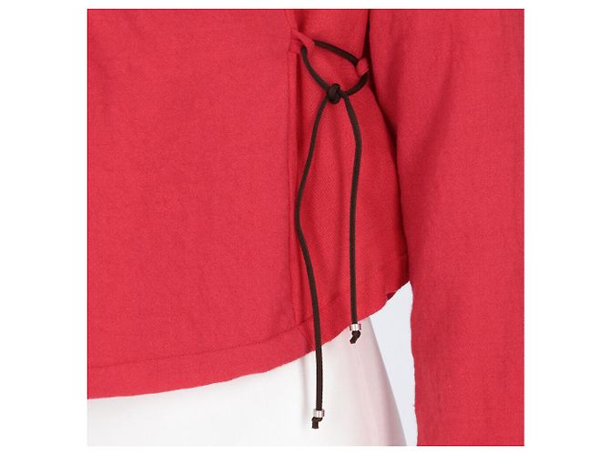Autre Marque Chaqueta Marithé + François Girbaud 2000s Roja - vista 6