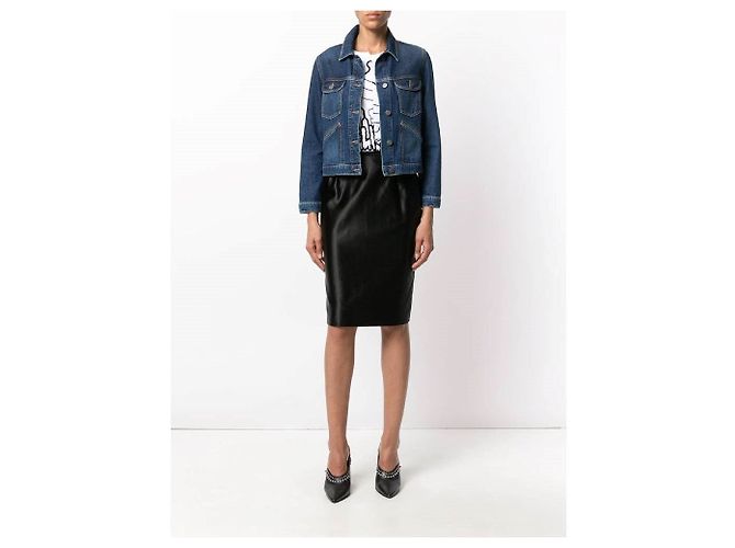 Yves Saint Laurent Falda de Mujer Negro - vista 2