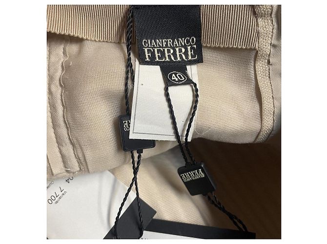 Gianfranco Ferré Gianfranco Ferrè Gonna anni 2000 Beige - vista 6