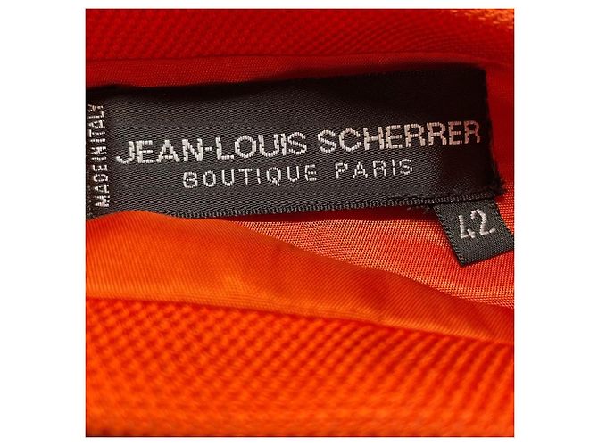Jean Louis Scherrer Jean-Louis Scherrer Gonna anni '90 Arancione - vista 8