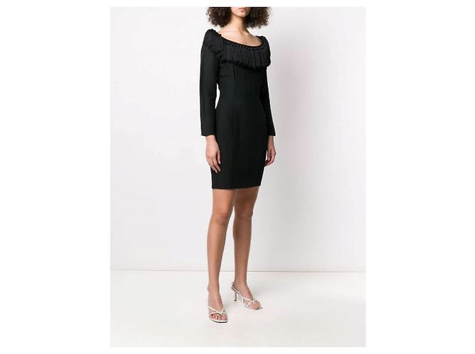 Moschino Couture Kleid aus schwarzer Viskose - Ansicht 4