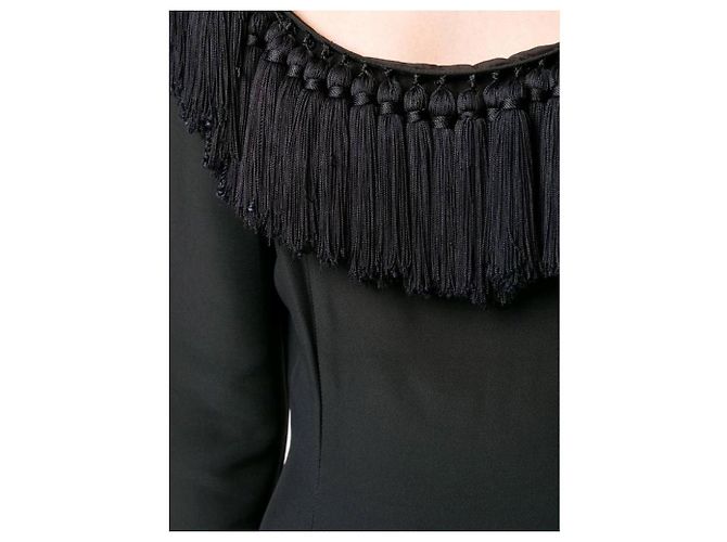 Moschino Couture Kleid aus schwarzer Viskose - Ansicht 5