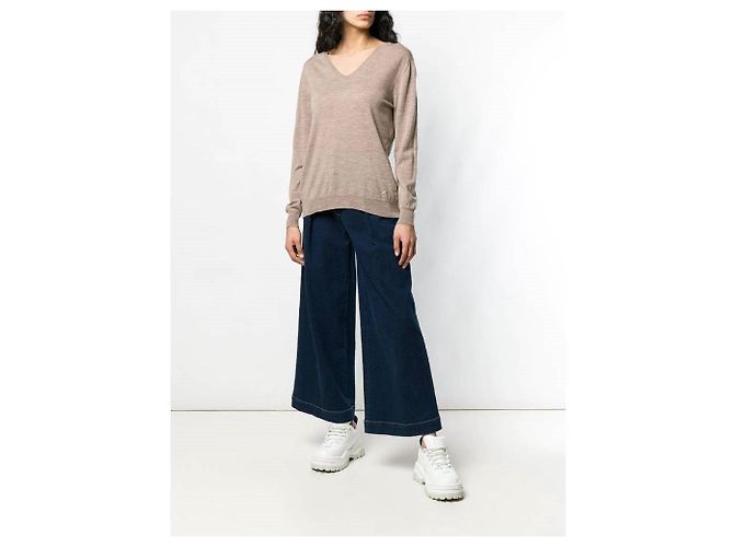 Maison Martin Margiela Pullover aus den 90ern Beige - Ansicht 2