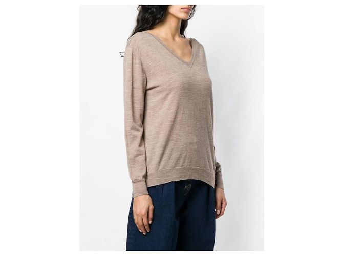 Maison Martin Margiela Pullover aus den 90ern Beige - Ansicht 3