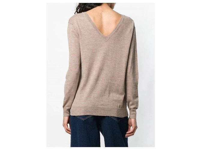 Maison Martin Margiela Pullover aus den 90ern Beige - Ansicht 4
