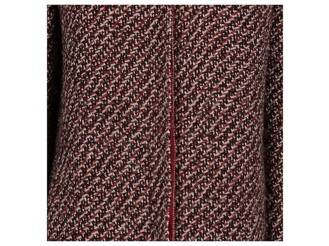 Etro Wool Blend Jacket Dark Red - view 4