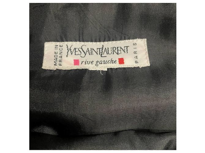 Yves Saint Laurent Gonna anni '90 Nero - vista 6