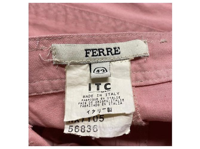Gianfranco Ferré Gonna anni '90 Rosa - vista 6