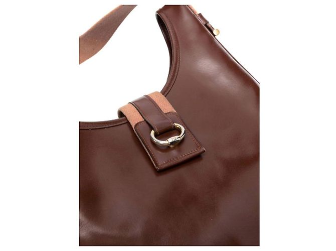 Hermès Borsa Tsako Tote in Pelle Marrone - vista 5