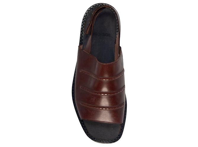 Romeo Gigli Men's Sandals Marrone - vista 2