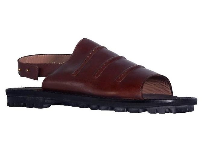 Romeo Gigli Men's Sandals Marrone - vista 3