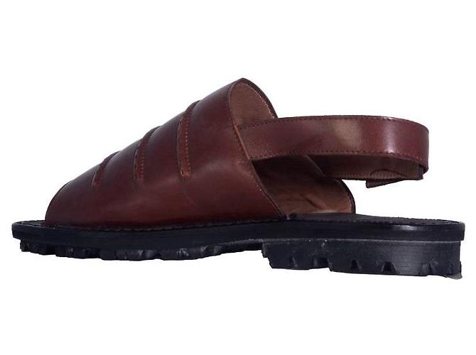 Romeo Gigli Men's Sandals Marrone - vista 4