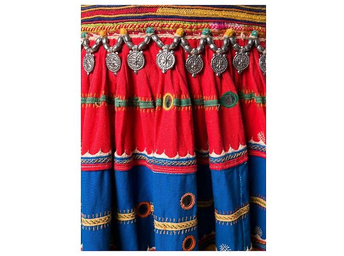 Autre Marque A.N.G.E.L.O. Vintage Cult Gonna anni '70 Multicolore - vista 4