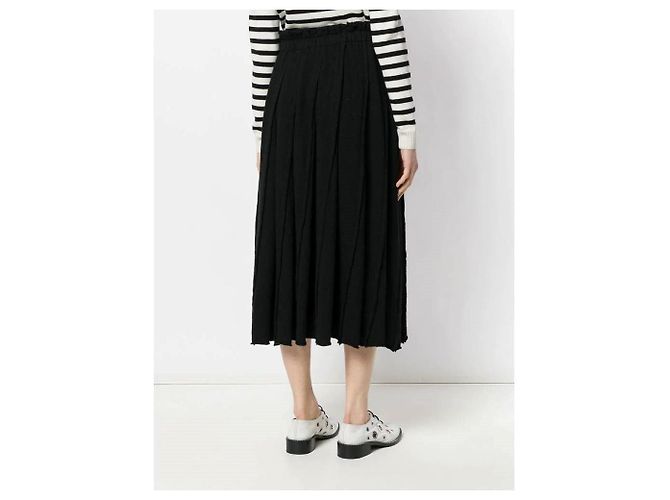 Comme Des Garcons Comme des Garçons Gonna anni '90 Nero - vista 4