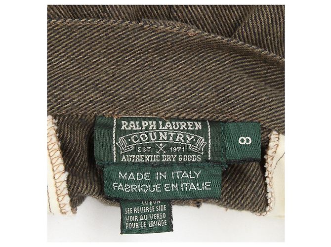Ralph Lauren Gonna anni '90 Cachi - vista 6