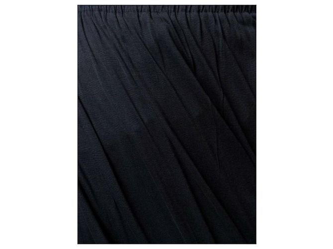 Falda Lanvin años 90 Azul - vista 5