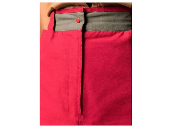 JC de Castelbajac Gonna anni '90 Rosso - vista 5