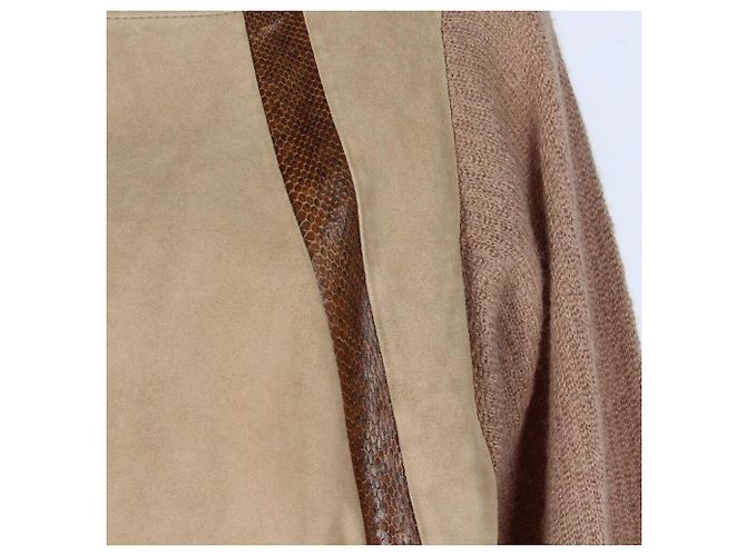 Autre Marque Pull A.N.G.E.L.O. Vintage Cult 80s Marron - vue 5