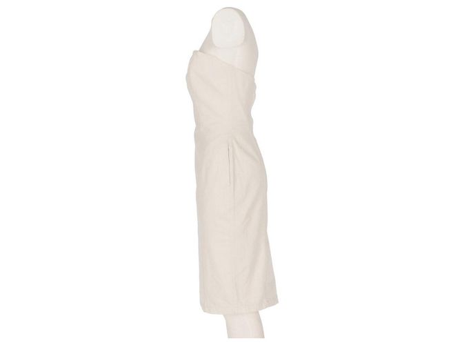 Katharine Hamnett 90s Kleid Weiß - Ansicht 2