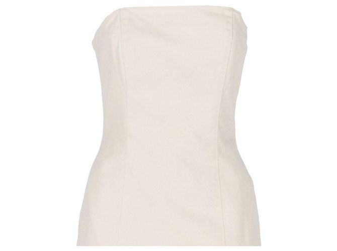Katharine Hamnett 90s Kleid Weiß - Ansicht 3