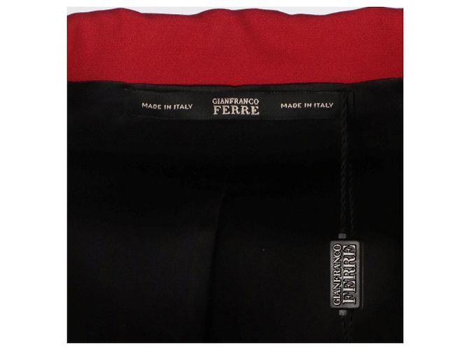 Traje Gianfranco Ferré de los 90 Roja - vista 6