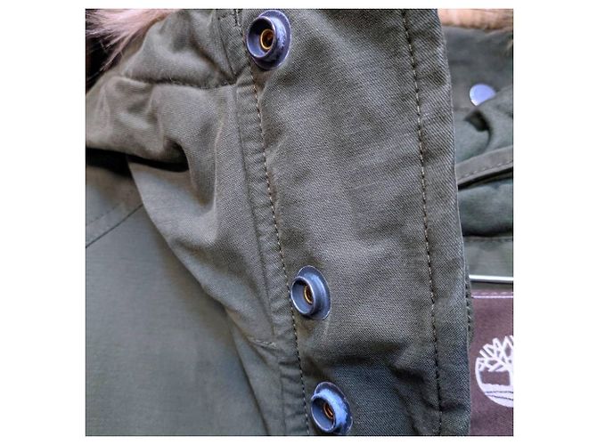 Parka Timberland 2010s Verde - vista 8